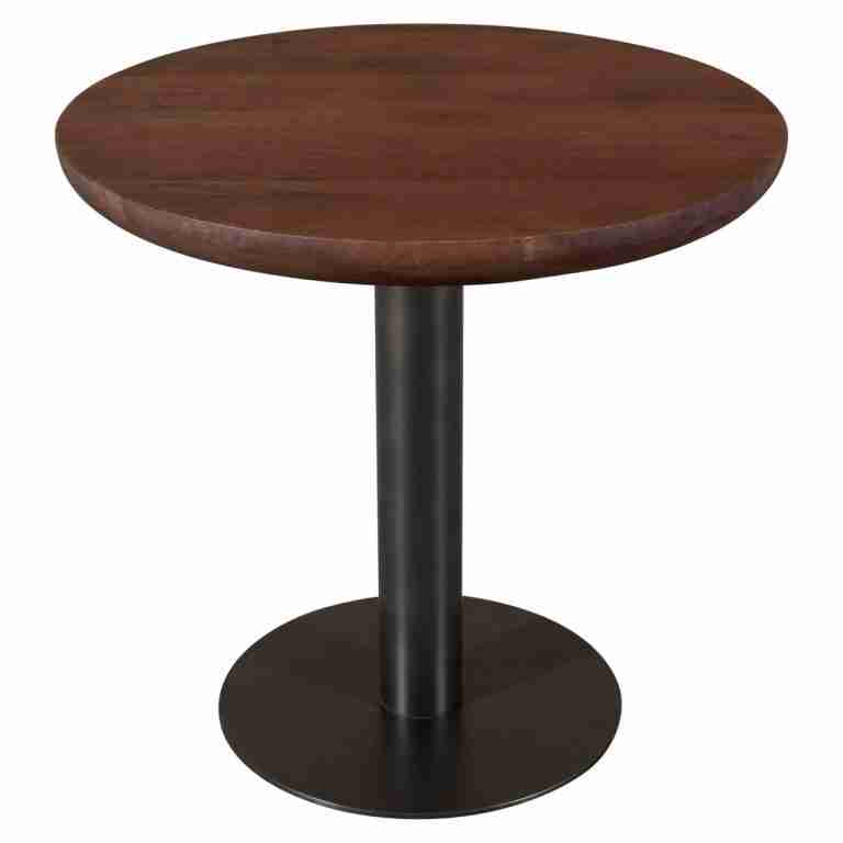 Richmond Ronde Bistrotafel Baldwin Mangohout, √ò80cm - Spicebrown