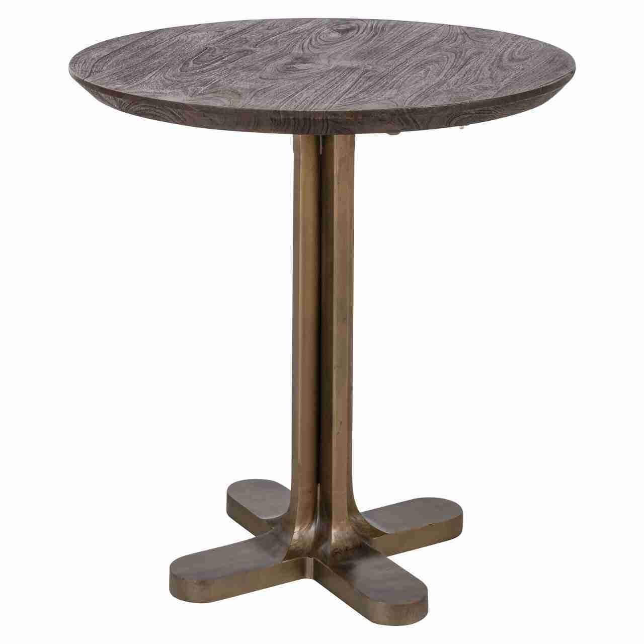 Richmond Ronde Bistrotafel Revelin Mangohout, 75cm - Donkerbruin