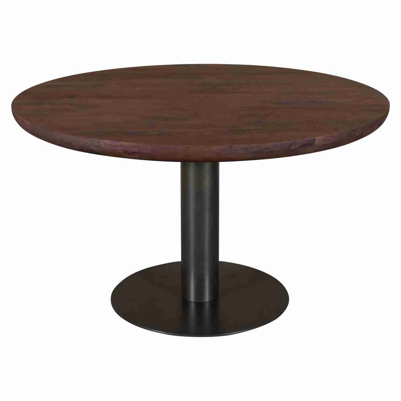Richmond Ronde Eettafel Baldwin Mangohout, √ò130cm - Spicebrown