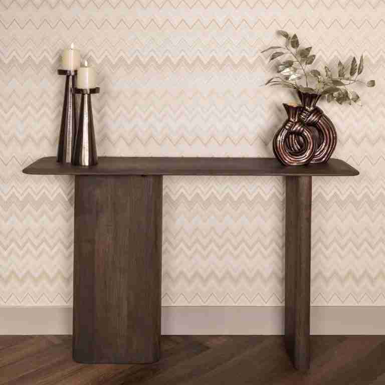 Richmond Sidetable Castello Eiken, 130cm - Smoked Charchoal