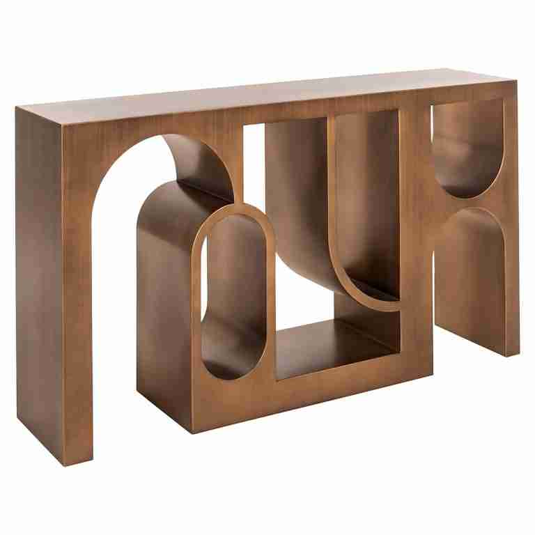 Richmond Sidetable Lugano 150cm - Brushed Gold