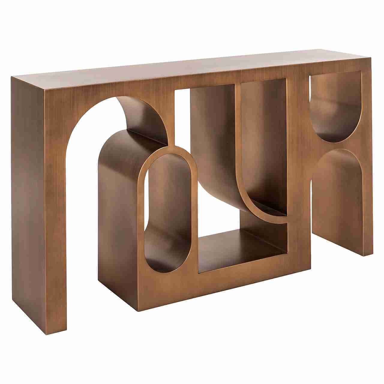 Richmond Sidetable Lugano 150cm - Brushed Gold