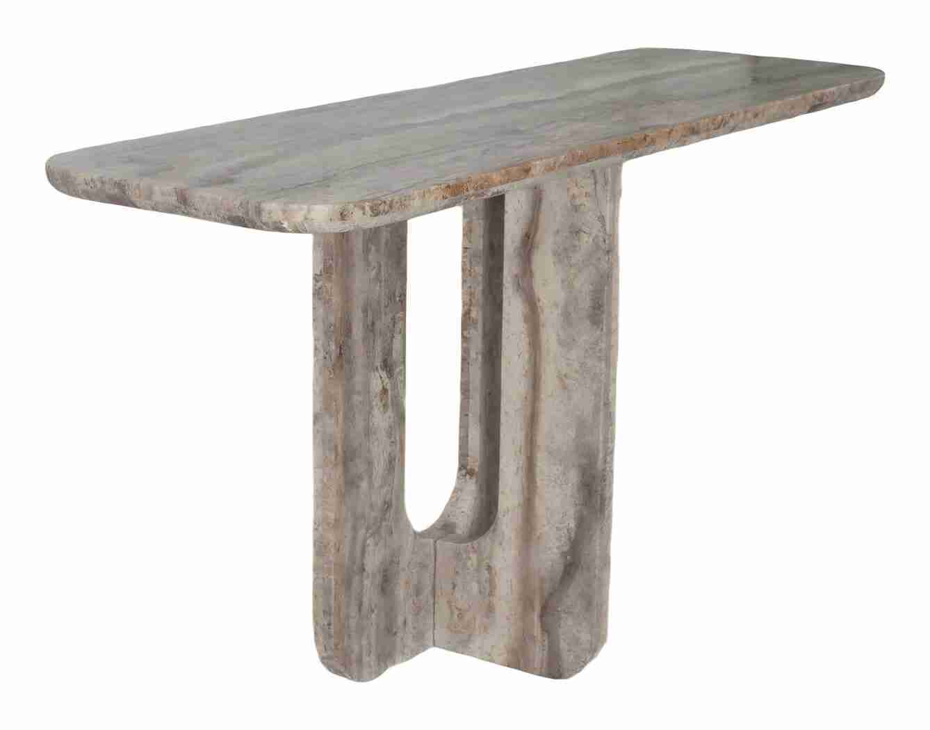 Richmond Sidetable Westin Travertin, 140cm - Grijs