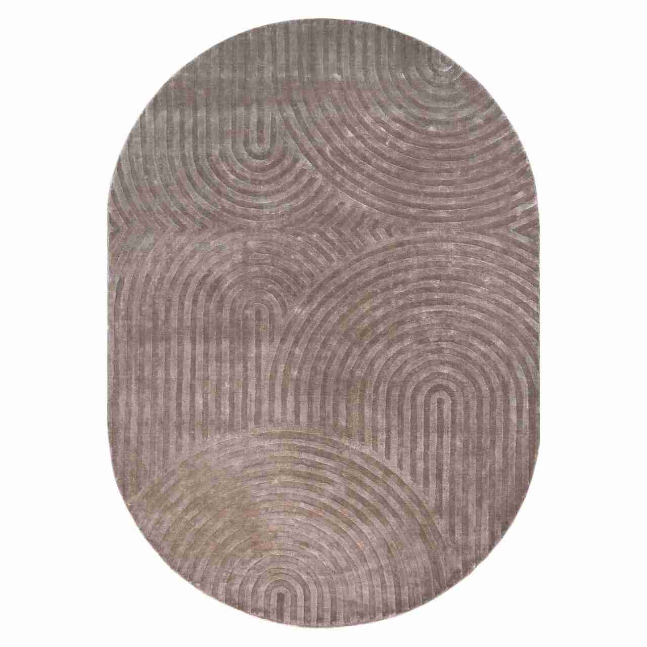 Richmond Vloerkleed Bayon 200x300cm - Beige - Ovaal