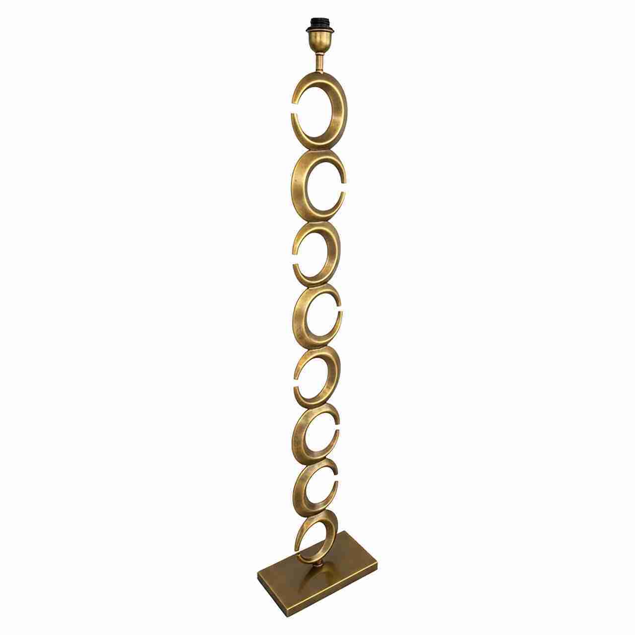 Richmond Vloerlamp Amina 145cm, Brass Antique - Antique Brass