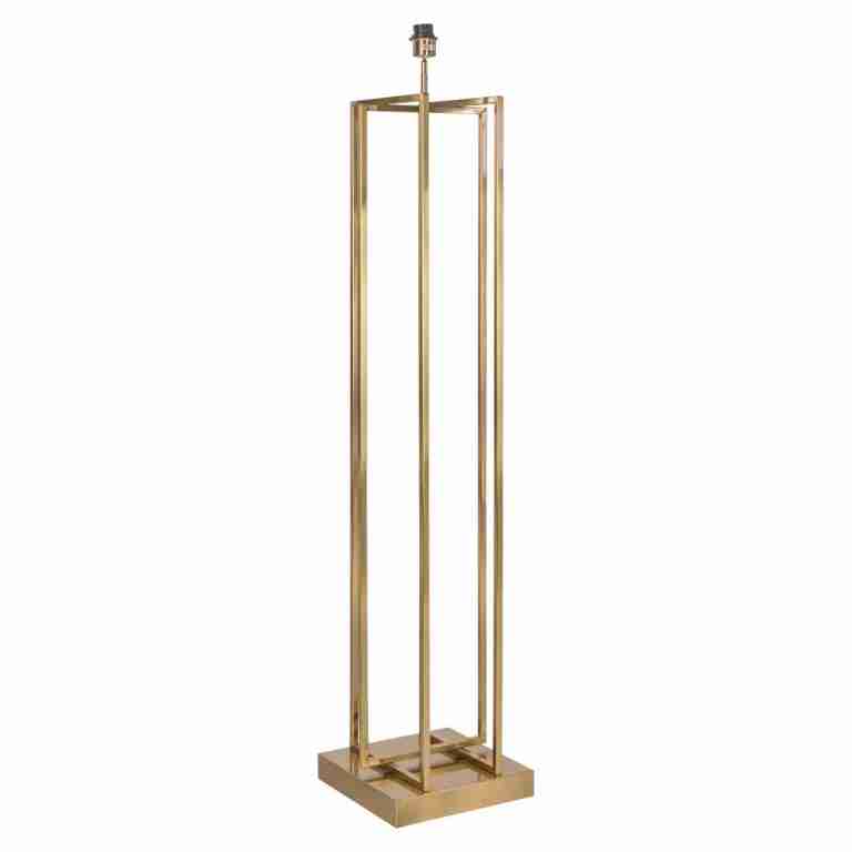 Richmond Vloerlamp Jalinia Brass Antique (excl. kap) - Goud