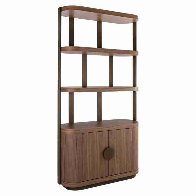 Richmond Wandkast Windsor 225 x 120cm - Walnut