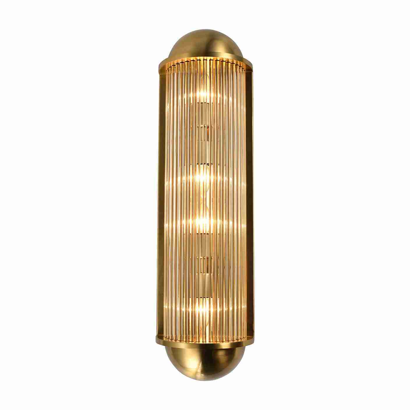 Richmond Wandlamp Leeza 80cm - Brushed Gold