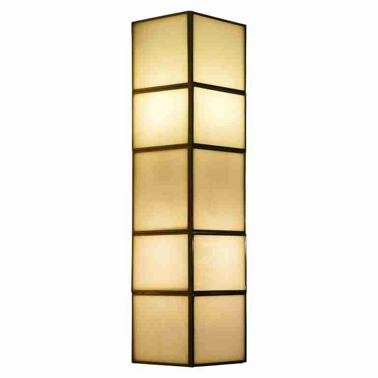 Richmond Wandlamp Livia 48cm - Brass Antique