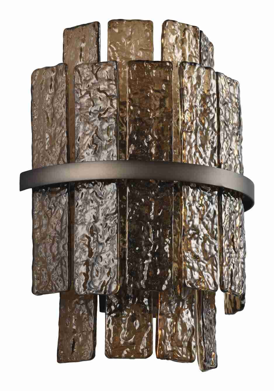 Richmond Wandlamp Lumy Glas - Bruin