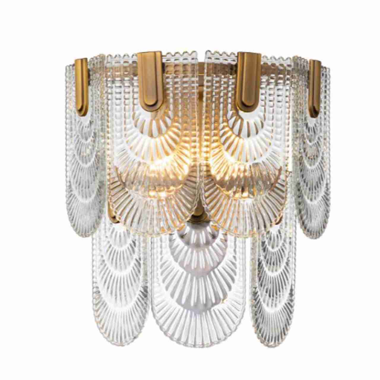 Richmond Wandlamp Sem Glas - Goud