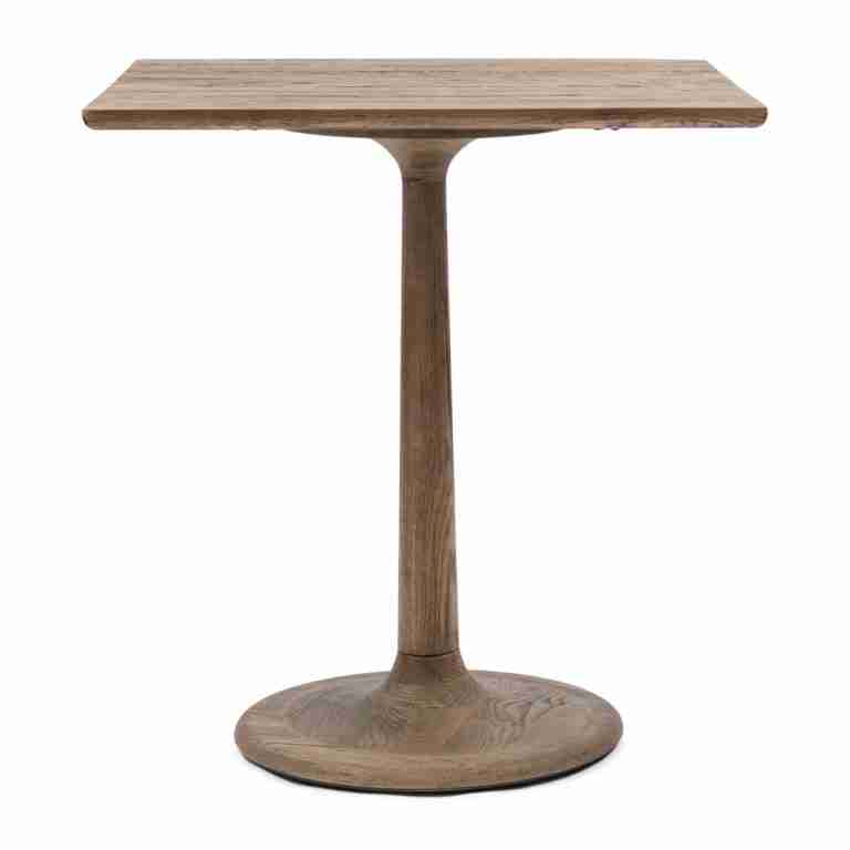 Rivièra Maison Bistrotafel Oxford Eikenhout, 70 x 70cm - Bruin