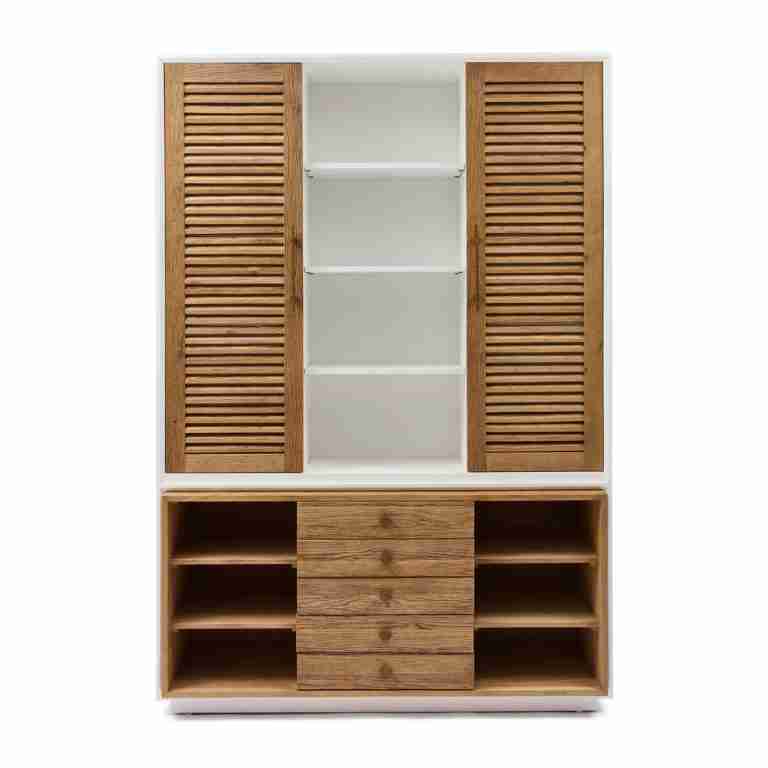 Rivièra Maison Buffetkast Lake House Eikenhout, 230 x 156cm - Bruin