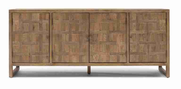 Rivièra Maison Dressoir Fraser Island Eikenhout, 200cm - Bruin