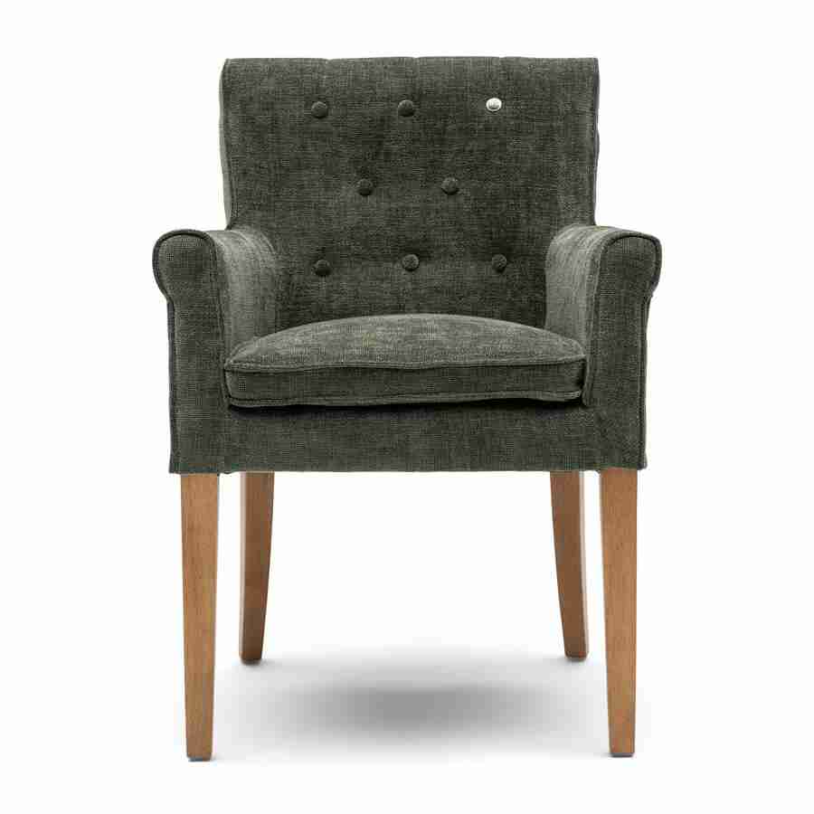 Rivièra Maison Eetkamerstoel La Scala Weave - Italian Olive