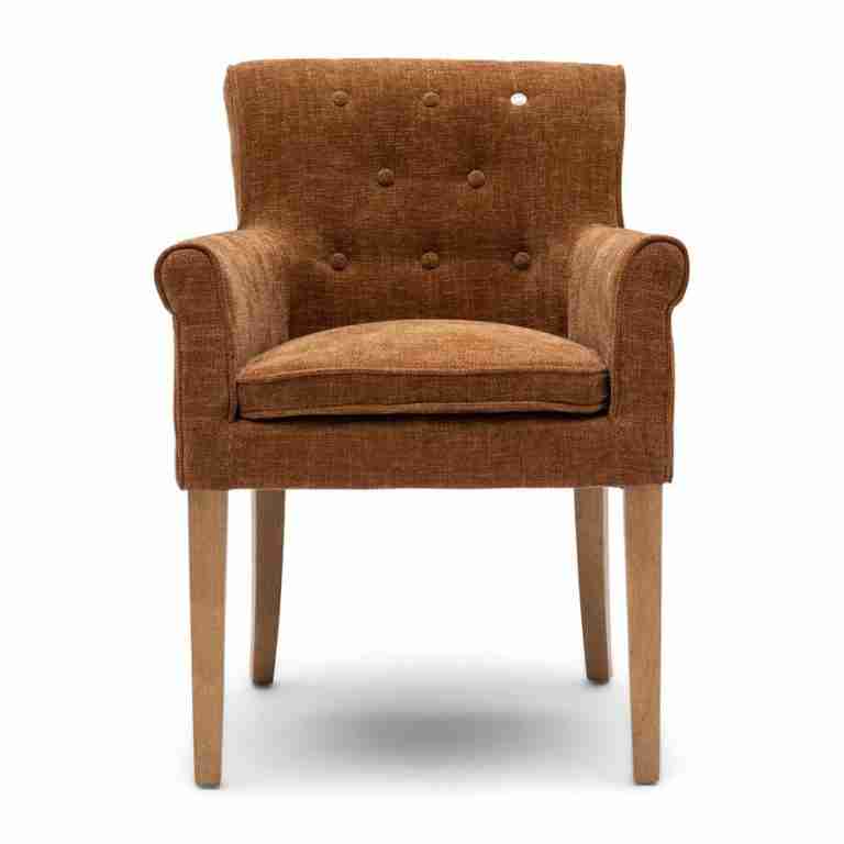 Rivièra Maison Eetkamerstoel La Scala Weave - Maroon Brown