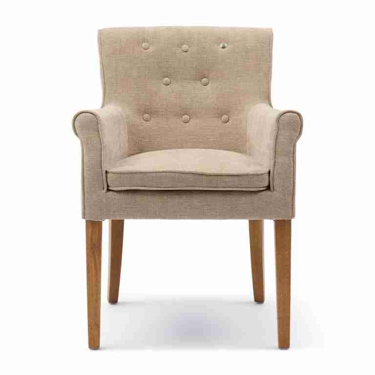 Rivièra Maison Eetkamerstoel La Scala Weave - Natural Linen