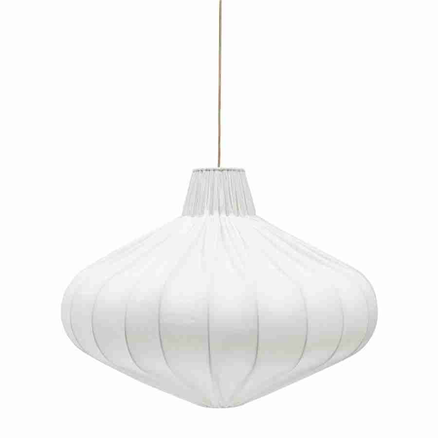 Rivièra Maison Hanglamp Monreale Linnen, 72cm - Wit