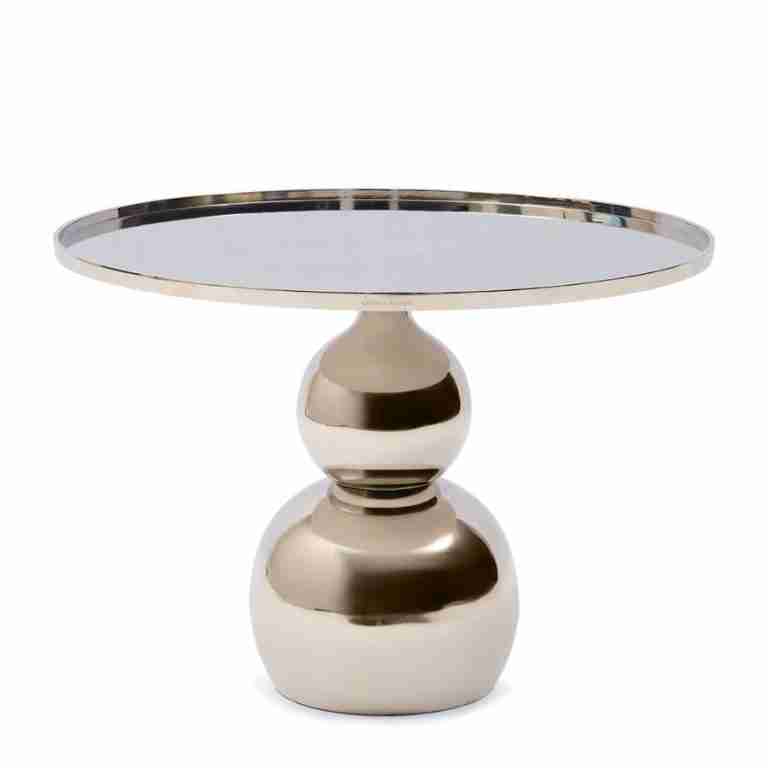 Rivièra Maison Ronde Salontafel √âlysée 60cm - Zilver
