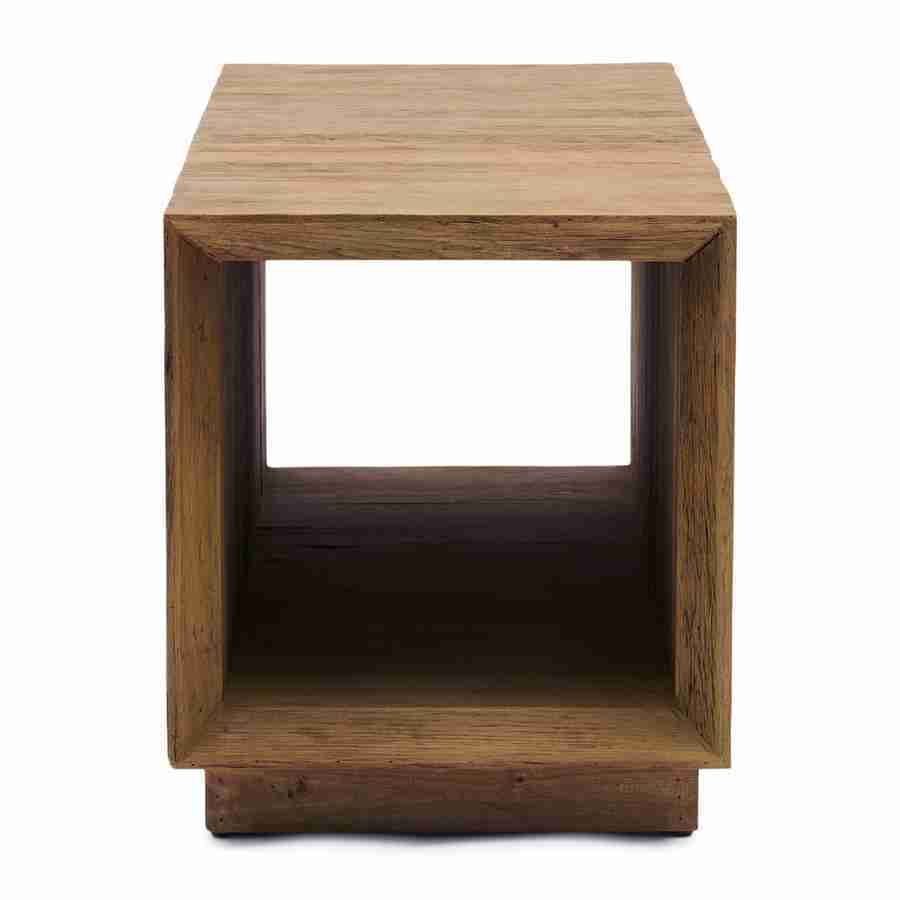 Rivièra Maison Salontafel Mukaab Eikenhout, 100 x 40cm - Naturel