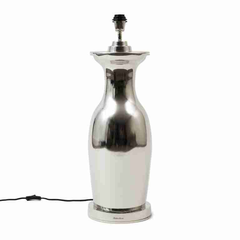 Rivièra Maison Tafellamp Roger Hotel 65cm - Zilver (excl. kap)