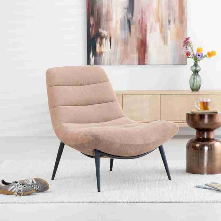 Sohome Fauteuil Otis Chenille - Rosewood
