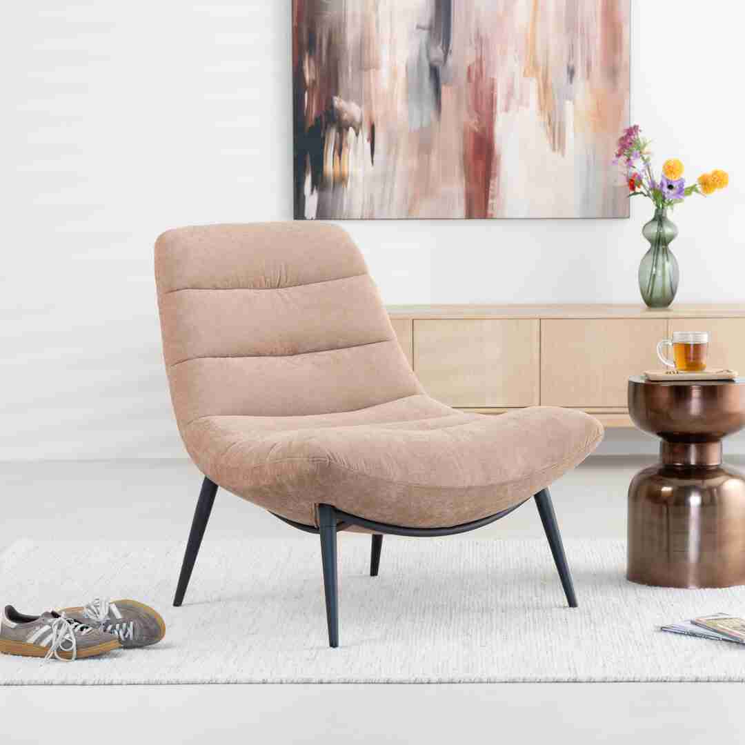 Sohome Fauteuil Otis Chenille - Rosewood