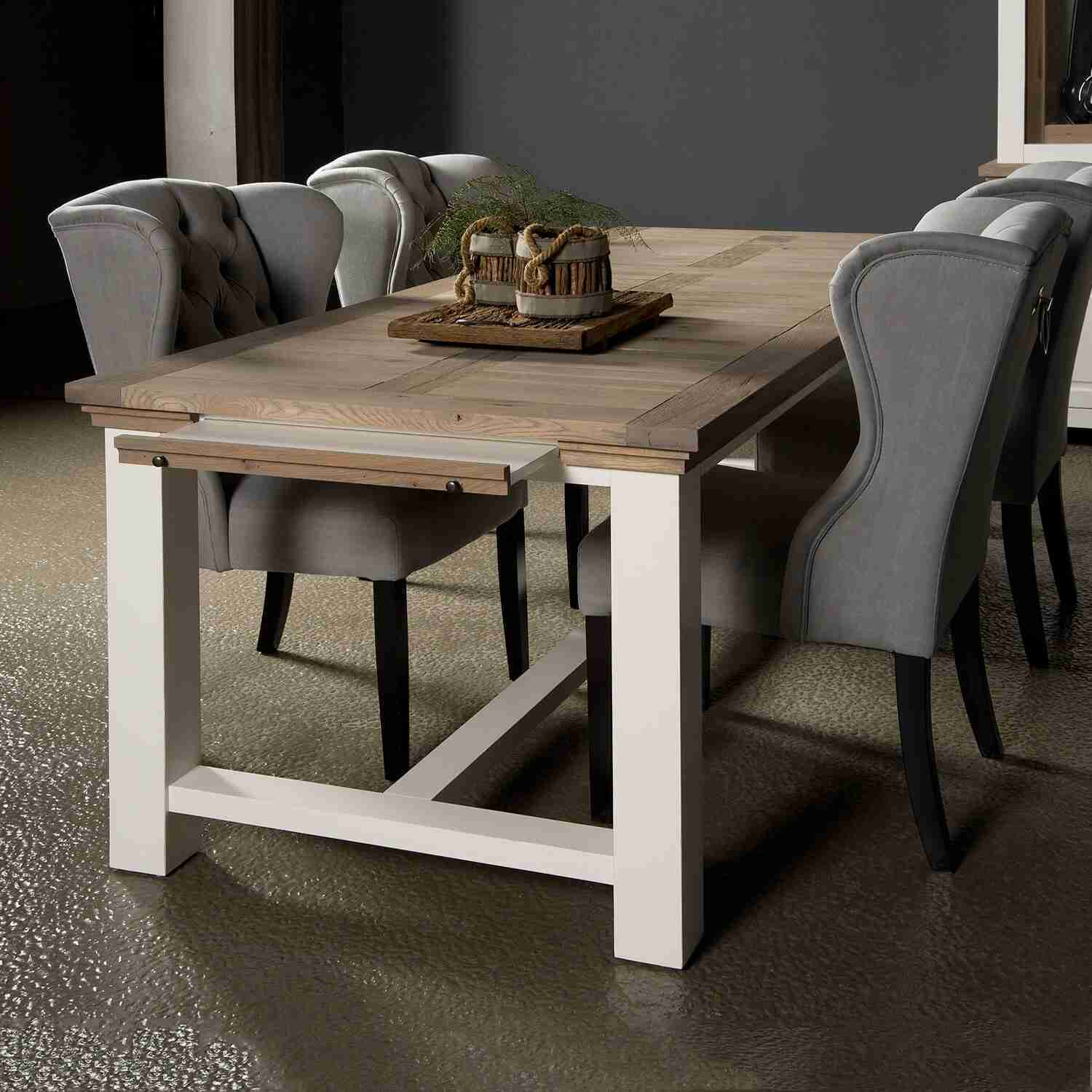 Tower Living Eettafel Parma 200 x 100 - wit
