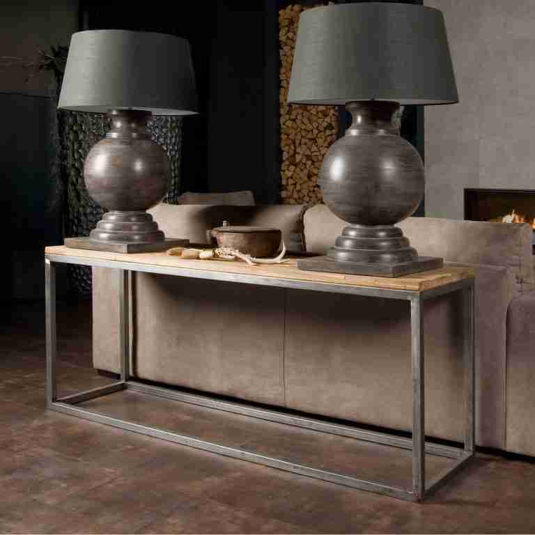 Tower Living Industri√´le Sidetable Veneti√´ 180 cm - Bruin