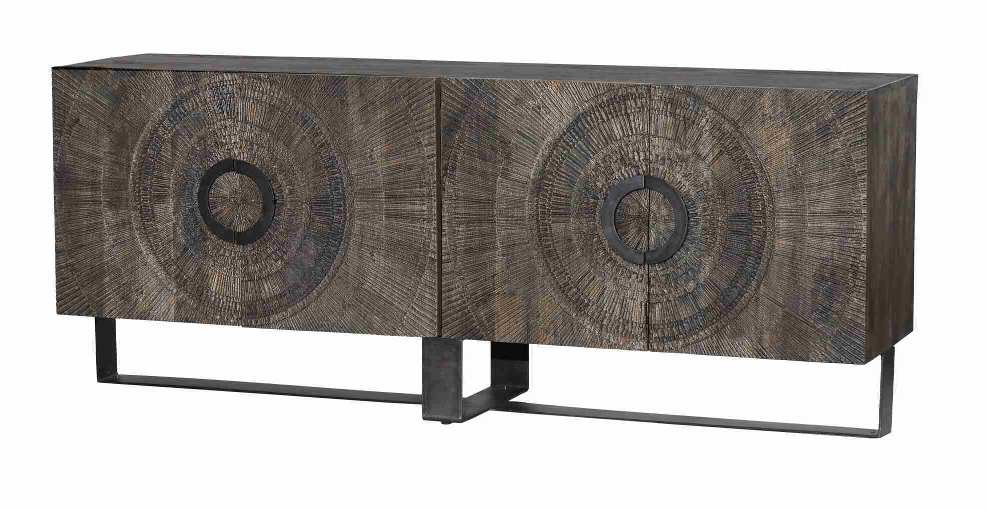Tower Living Dressoir Padua Mangohout, 200cm - Bruin