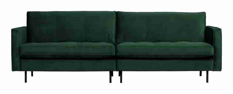 WOOOD Bank Rodeo 3-zits, Velvet - Green Forest - BePureHome