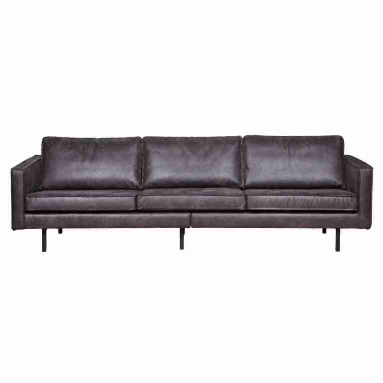 WOOOD Bank Rodeo 3-zits - antraciet - BePureHome