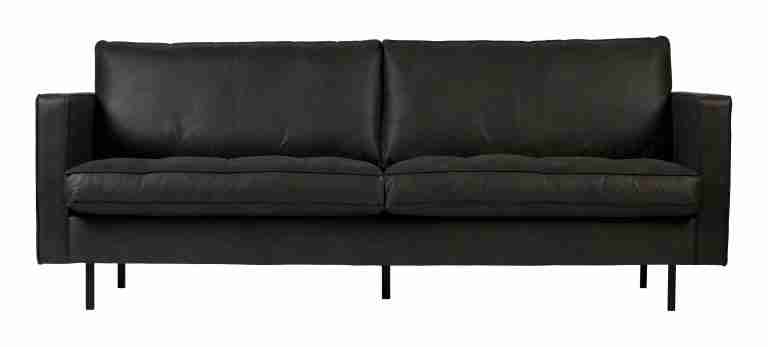 WOOOD Bank Rodeo Classic, 2,5-zits - Antraciet - BePureHome