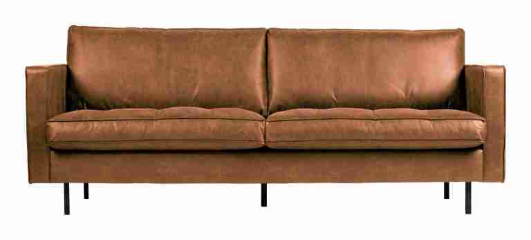 WOOOD Bank Rodeo Classic, 2,5-zits - Cognac - BePureHome
