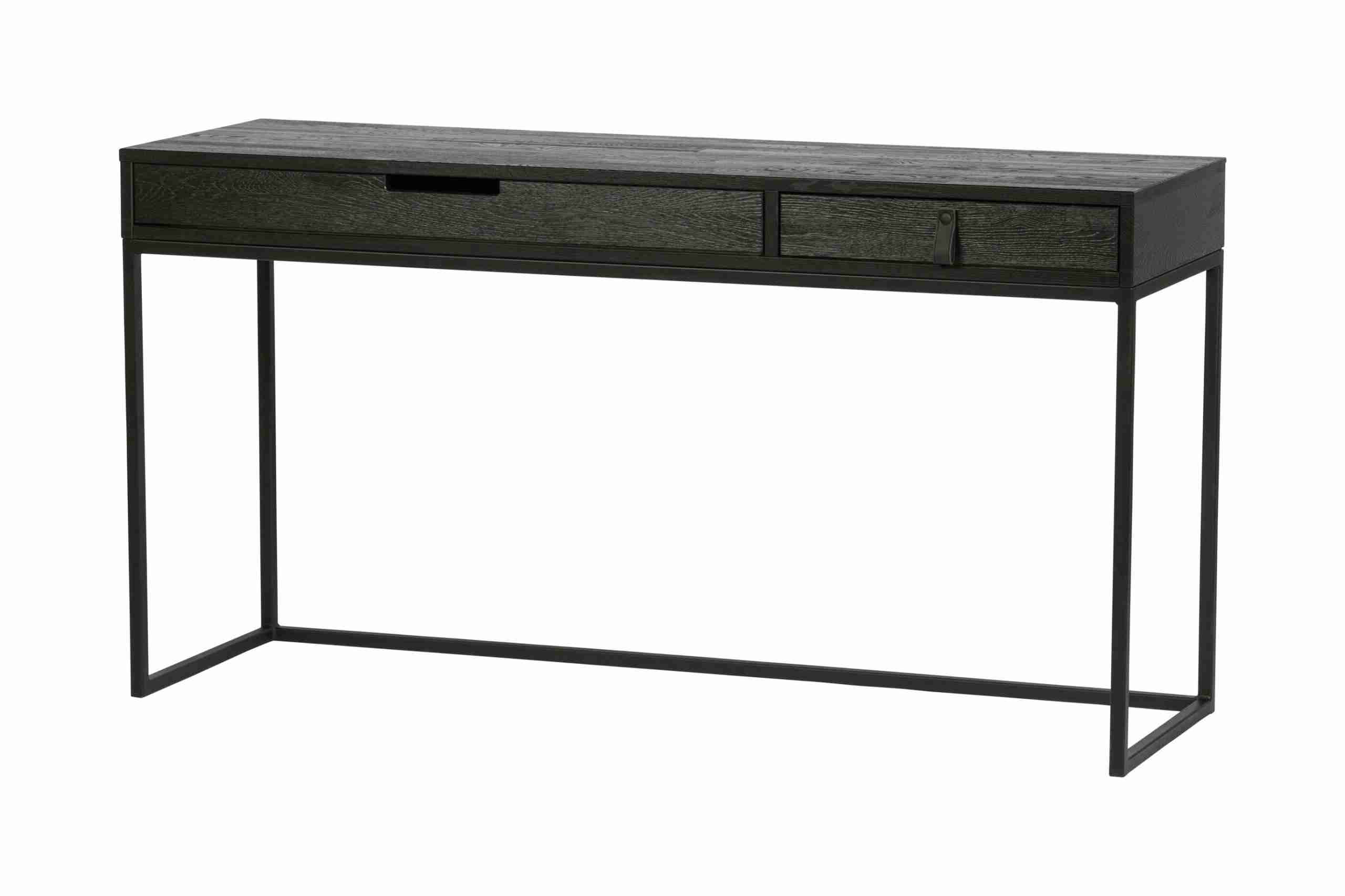 WOOOD Bureau Silas 140 x 44cm - Zwart - Exclusive