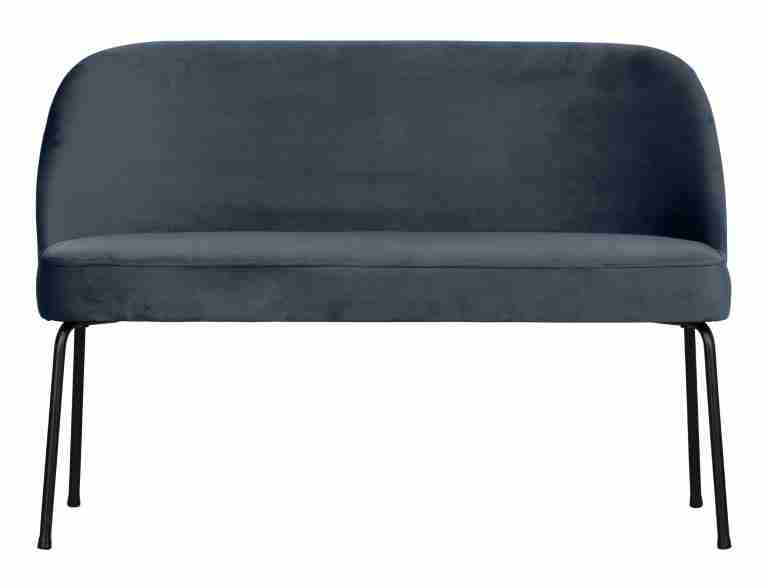 WOOOD Eetkamerbank Vogue Velvet - Teal - BePureHome