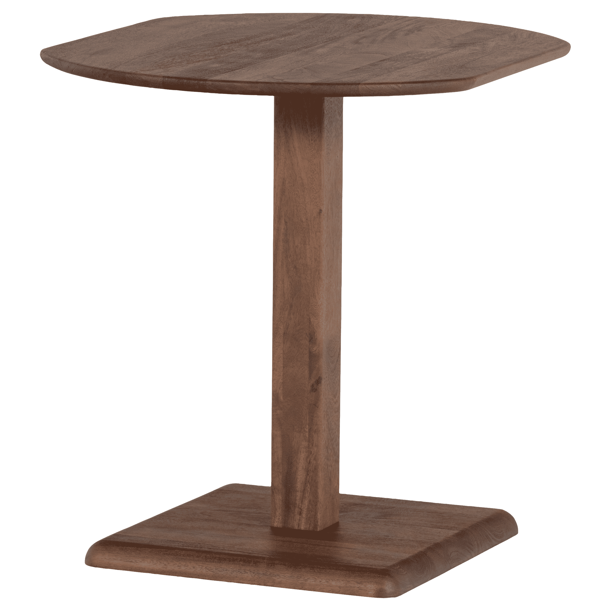 WOOOD Eettafel Feno Mangohout, 67 x 79cm - Bruin