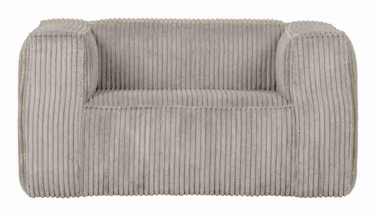 WOOOD Fauteuil Bean Rib - Naturel - Exclusive