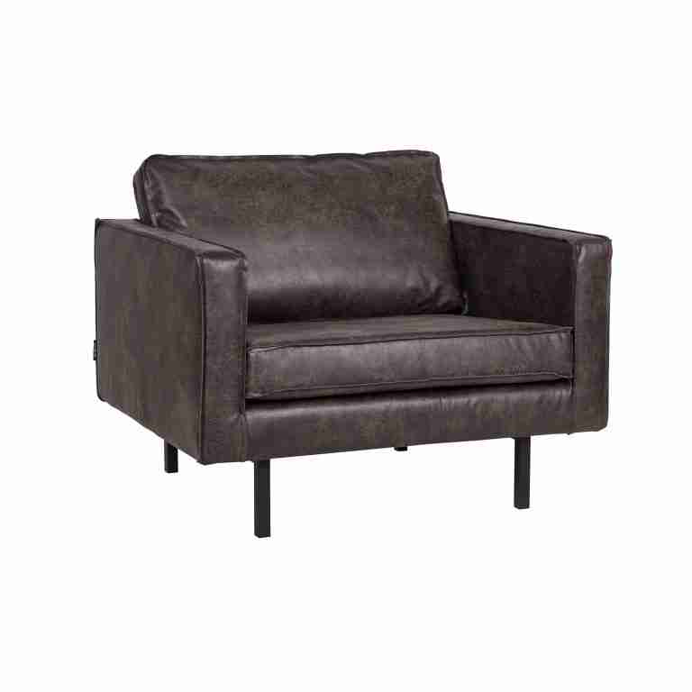 WOOOD Fauteuil Rodeo - antraciet - BePureHome