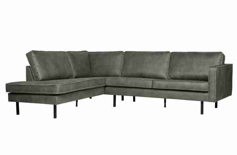 WOOOD Hoekbank Rodeo Links - Army - BePureHome