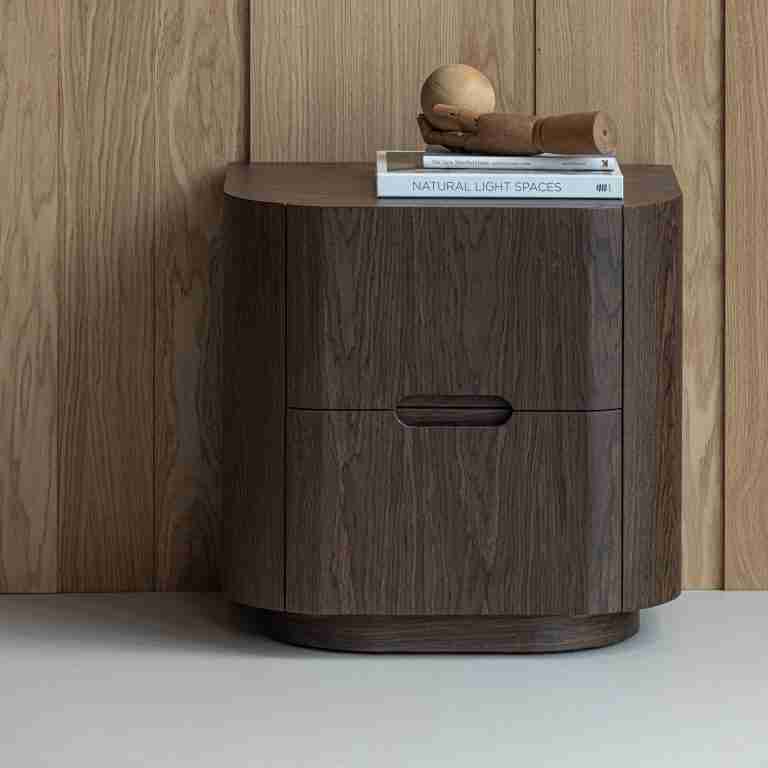 WOOOD Nachtkastje/Ladenkast Arvi, 56cm - Bruin