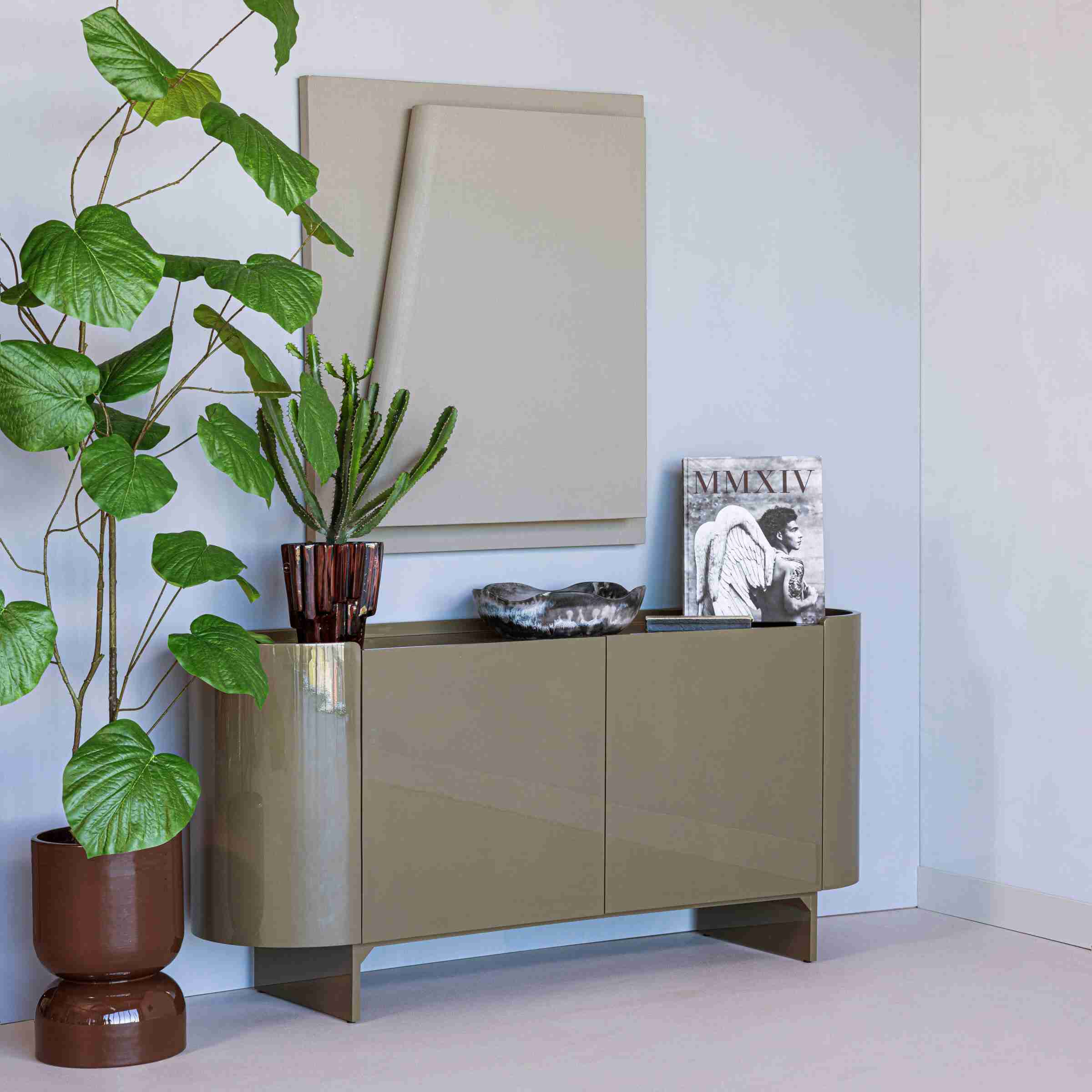 WOOOD TV-meubel Liora Mdf, 160cm - Groen
