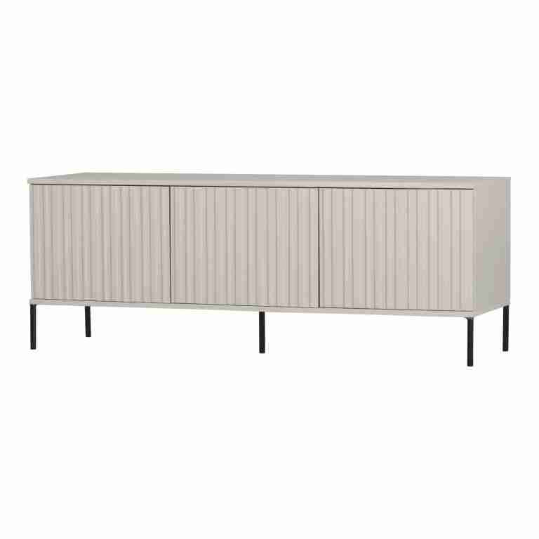 WOOOD TV-meubel New Gravure Grenenhout, 150cm - Dust - Exclusive