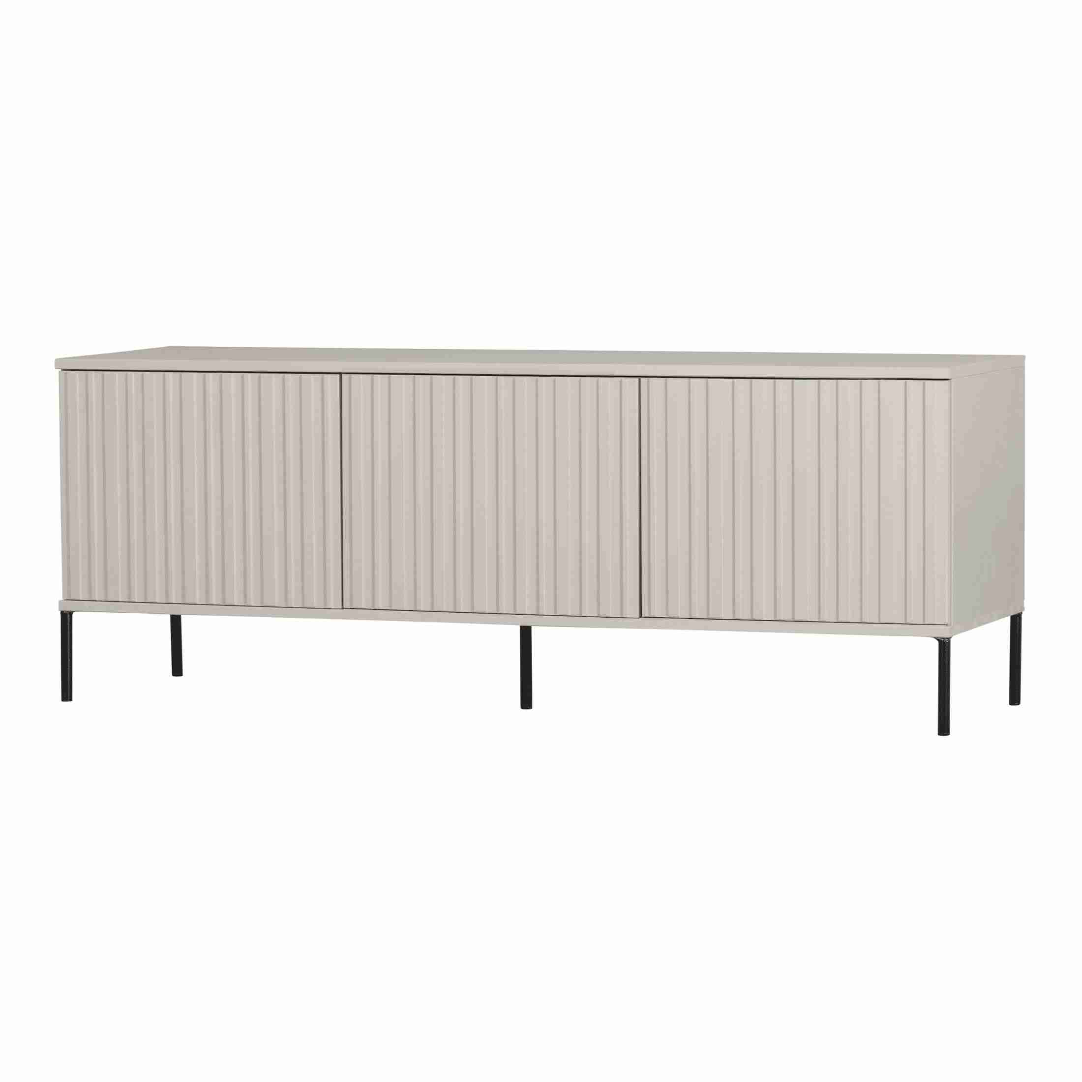 WOOOD TV-meubel New Gravure Grenenhout, 150cm - Dust - Exclusive