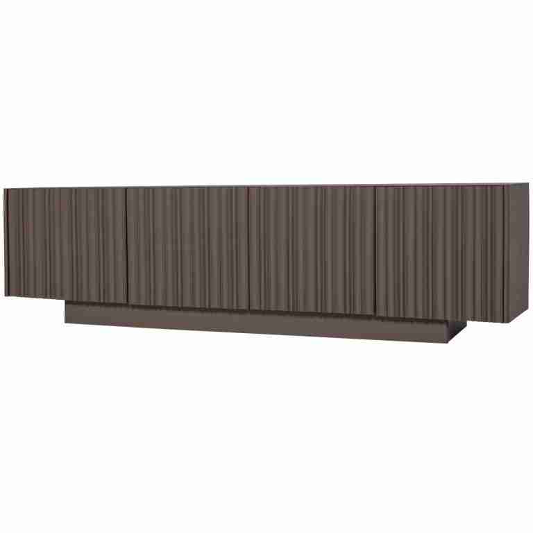 WOOOD TV-meubel Nova Grenenhout, 200cm - Truffel Bruin