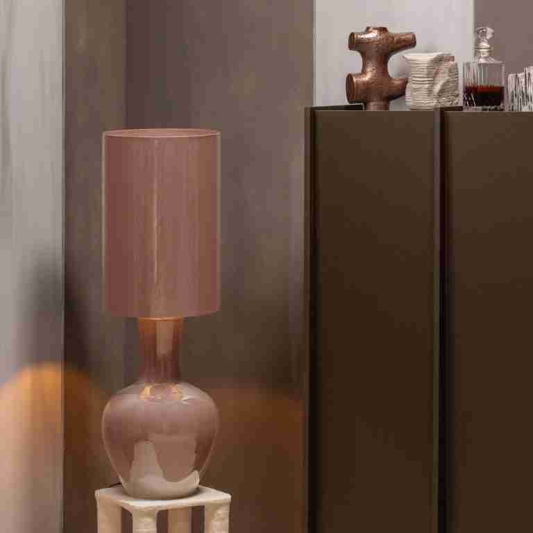 WOOOD Tafellamp Loa 100cm - Linchtroze