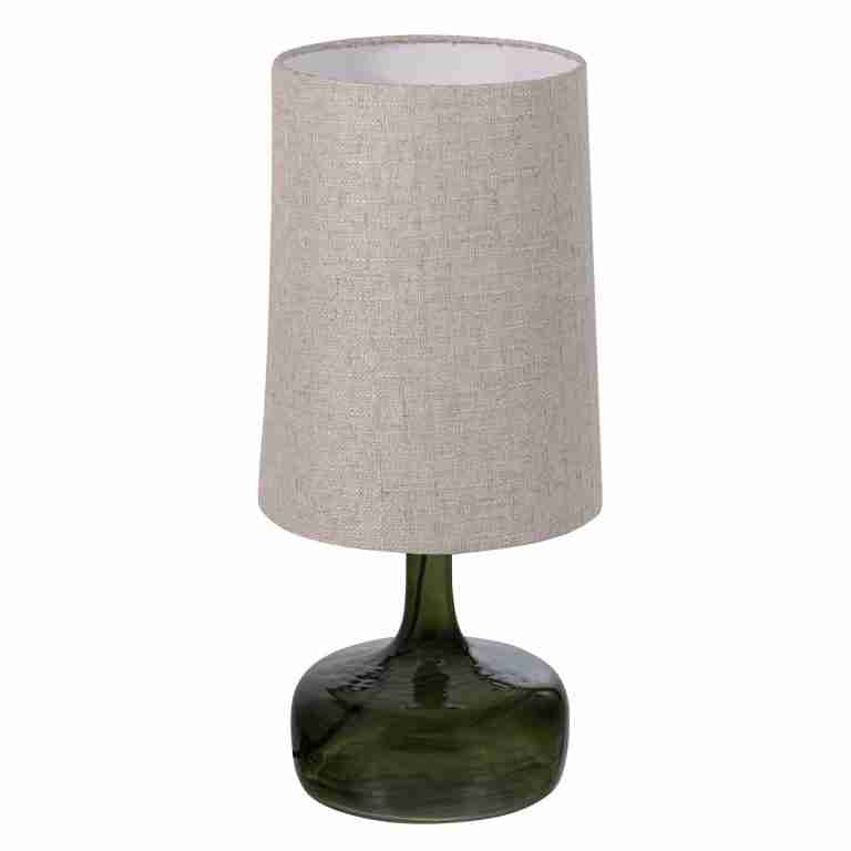 WOOOD Tafellamp Luma 60cm - Naturel/Groen
