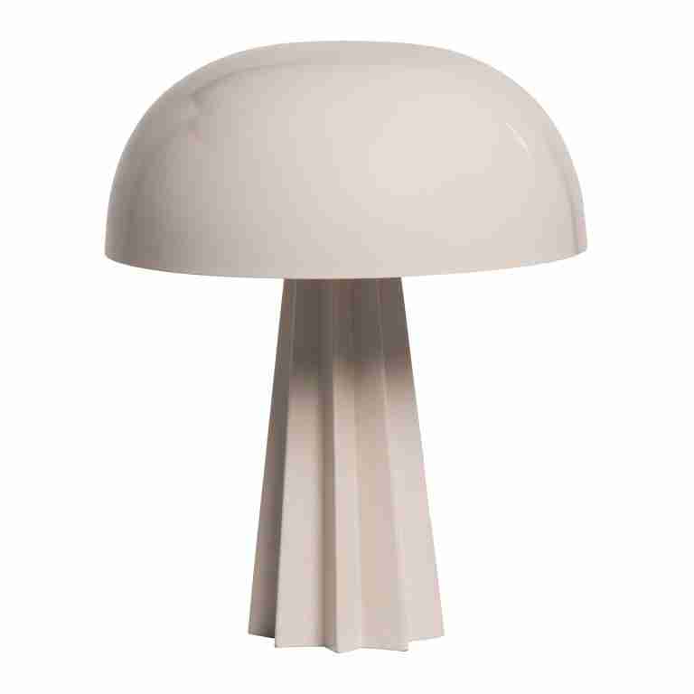 WOOOD Tafellamp Virel 29cm - Lichtgrijs