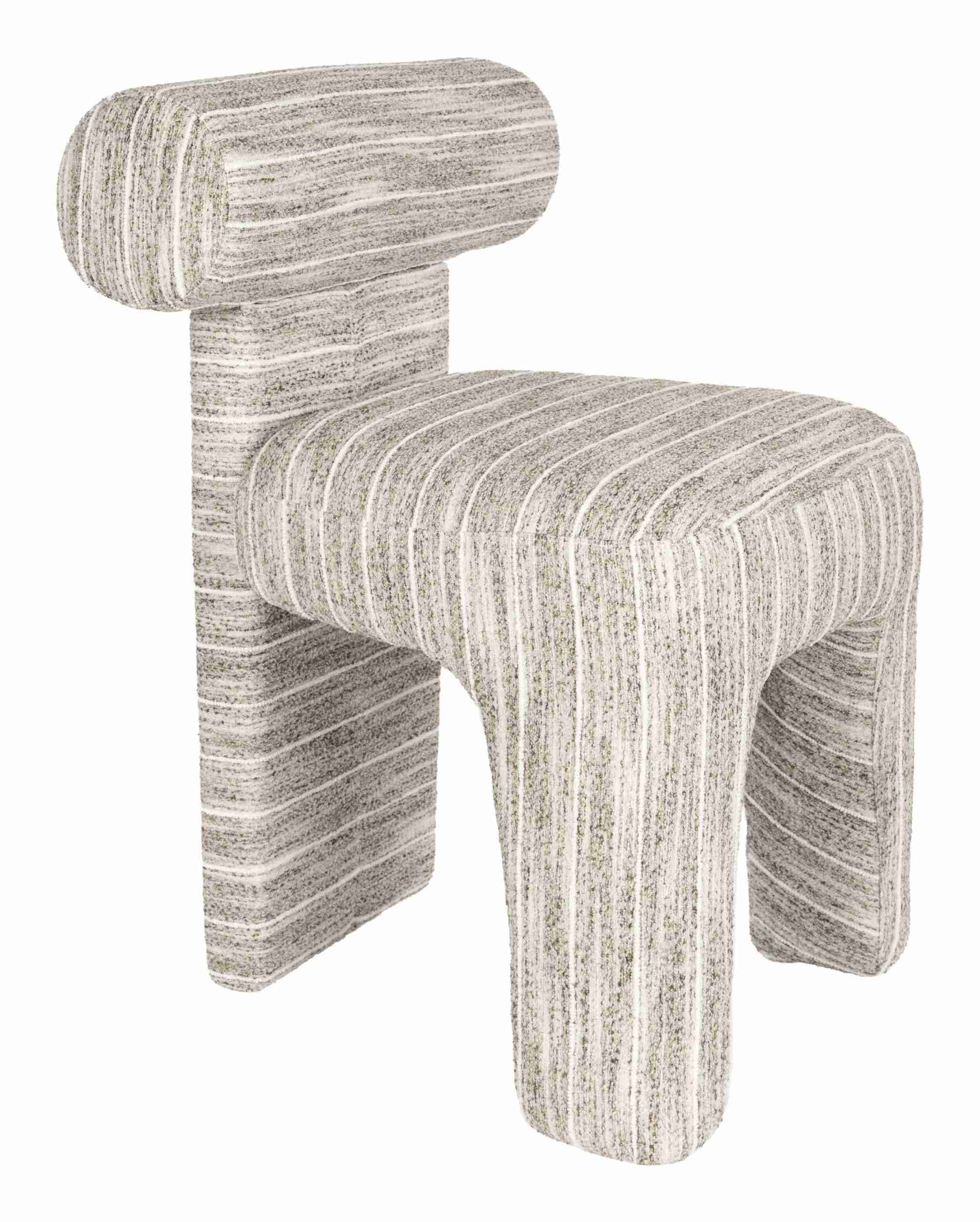 ZILT Eetkamerstoel Vana Geweven stof - Beige