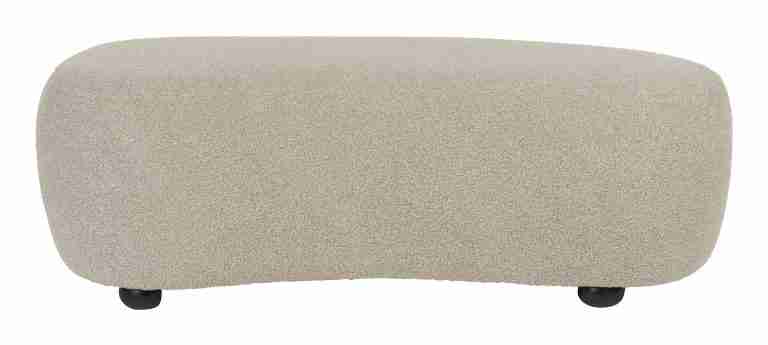 ZILT Hocker Cheron Bouclé - Beige